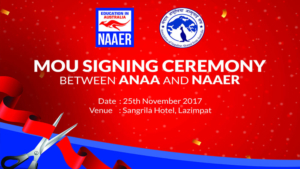 MOU signing ceremony between ANAA & NAAER