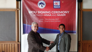 MOU signing ceremony between ANAA & NAAER